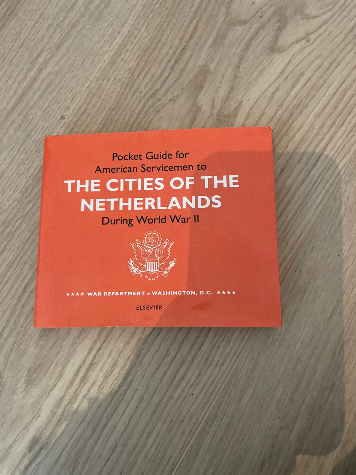 Pocket Guide: Steden van Nederland WOII voor Amerikaanse mil, Ophalen of Verzenden, Tweede Wereldoorlog, Gelezen, Overige onderwerpen
