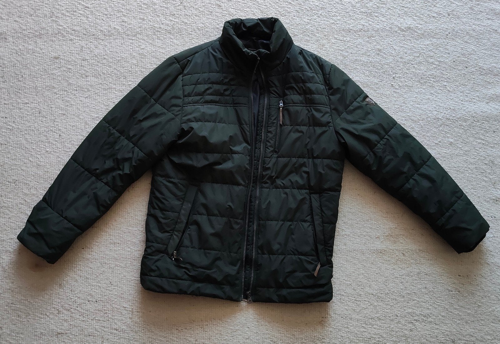 Kjelvik Zion gewatteerde jas - Maat 3XL, Kleding | Heren, Jassen | Winter, Ophalen of Verzenden, Gedragen, Groen, Overige maten