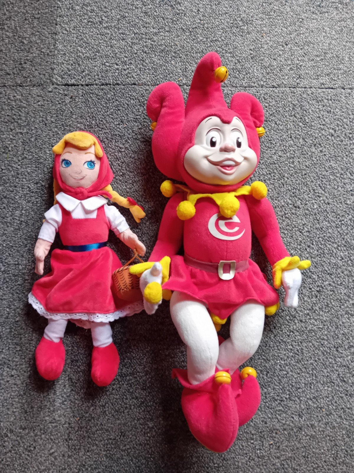 efteling knuffels, Ophalen