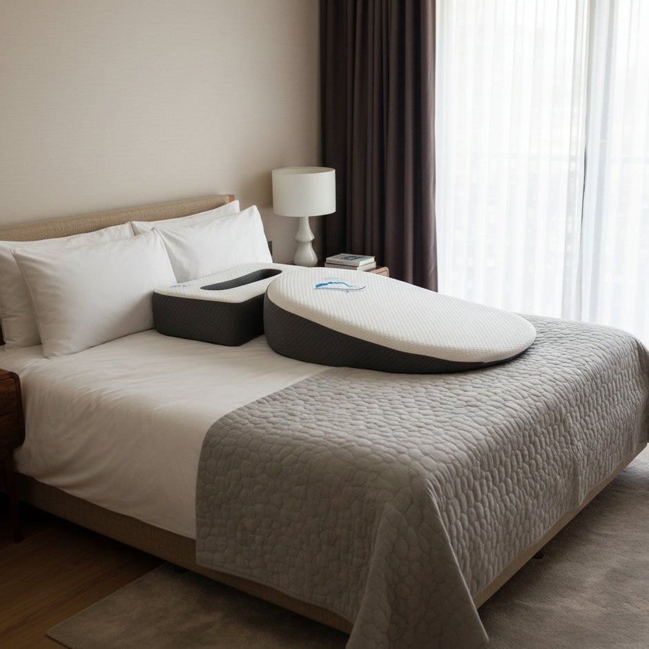 Positionele slaap apneu - Side Sleeping Pro kussen, Vik Veer, Ophalen, Zo goed als nieuw