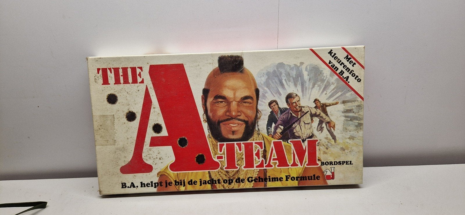 Vintage Bordspel The A-Team: B.A. helpt je bij de jacht, Drie of vier spelers, Ophalen of Verzenden, Gebruikt, Clipper Benelux