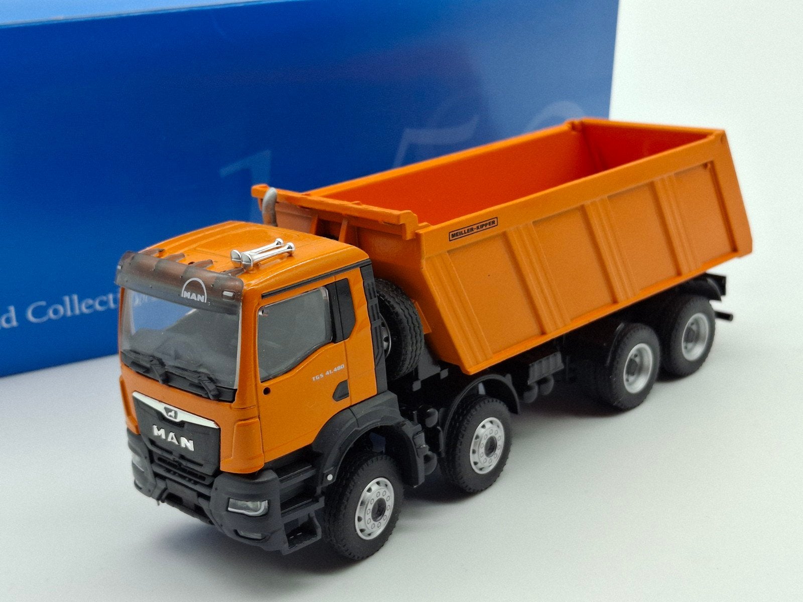 MAN TGS 18.480 4 AS MEILLER KIPPER 1:50, Ophalen of Verzenden, Nieuw, Bus of Vrachtwagen, Conrad