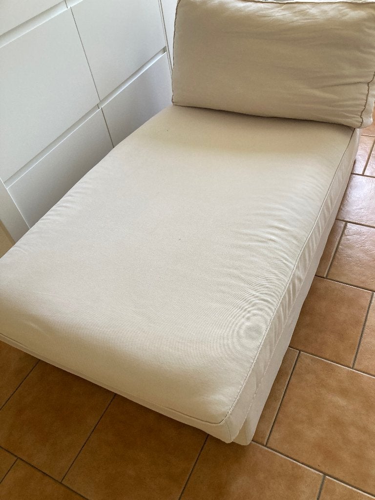 Loungedeel Kvik Ikea, Huis en Inrichting, Banken | Bankstellen, Ophalen, Gebruikt, 125 tot 150 cm, Tweepersoons