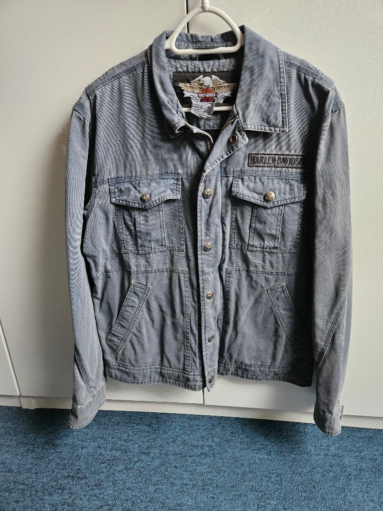 Harley Davidson Spijkerjas (Heren), Motoren, Kleding | Motorkleding, Ophalen of Verzenden, Tweedehands, Heren, Jas | textiel