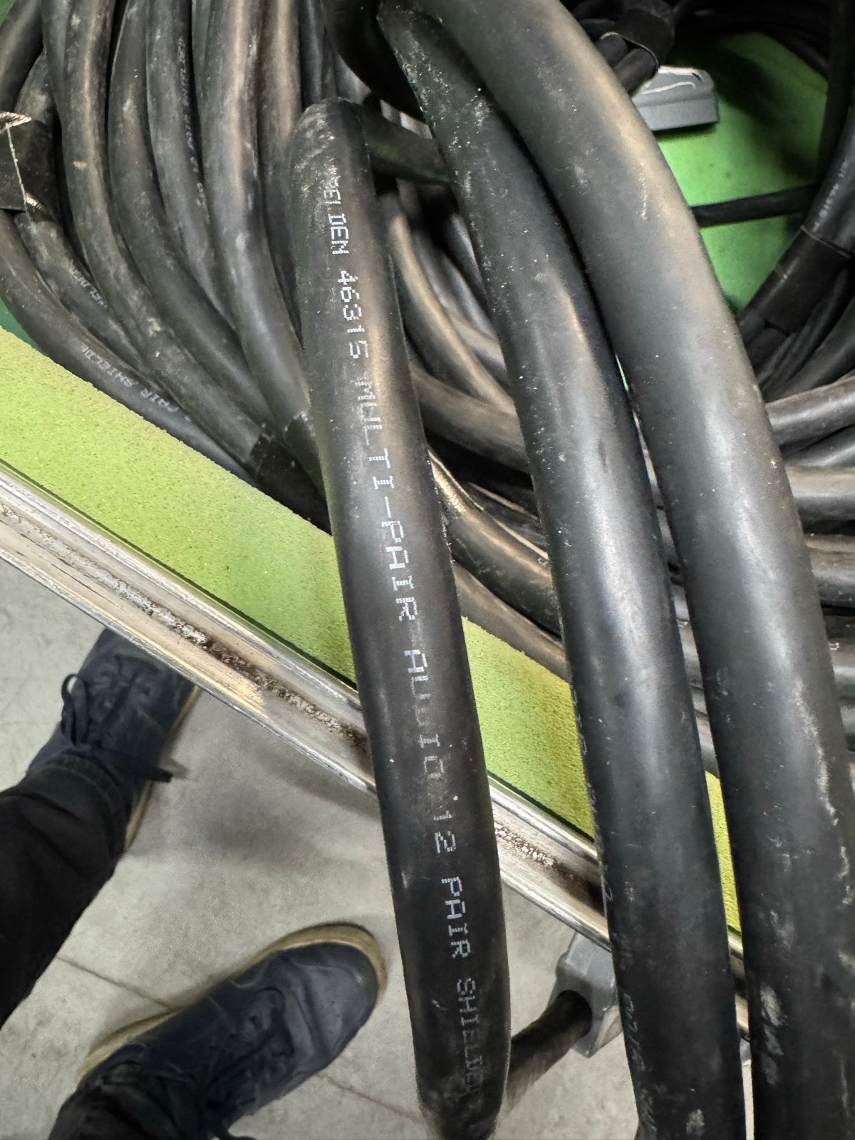 3x 50 meter multikabel Belden 46315 12 pair, Ophalen, Gebruikt, 10 meter of meer, Overige kabels