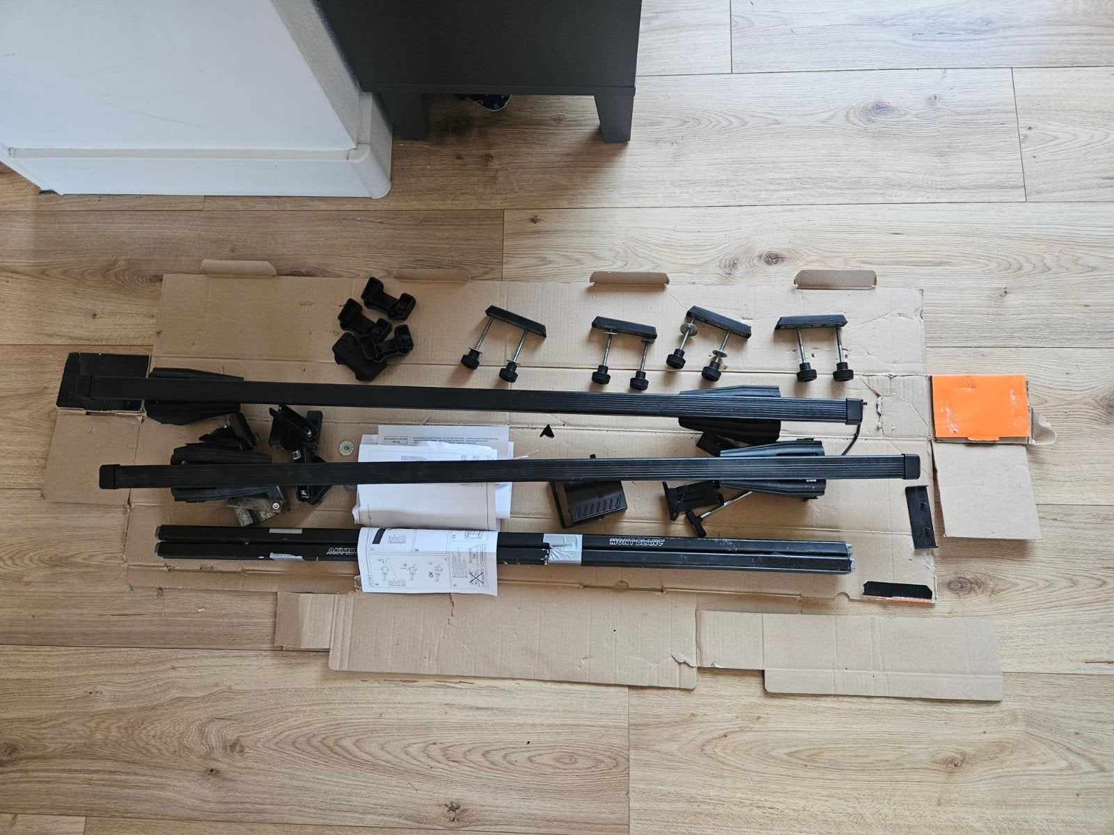 Barre CUBE dakdragers voor geïntegreerde rails, Ophalen, Gebruikt