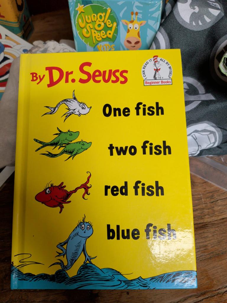 Dr. Seuss: One Fish Two Fish Red Fish Blue Fish, Boeken, Kinderboeken | Jeugd | onder 10 jaar, Ophalen of Verzenden, Zo goed als nieuw