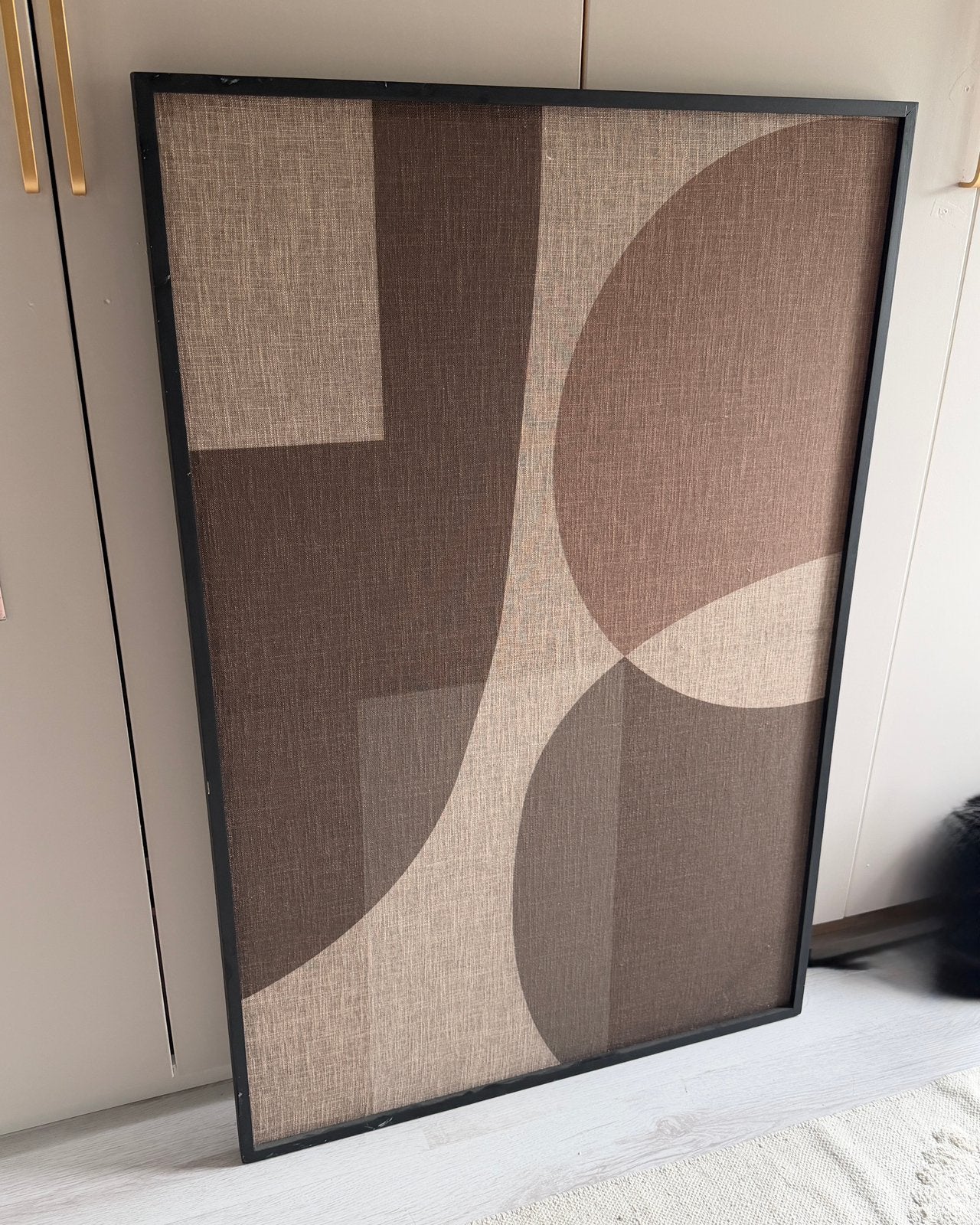Groot schilderij 120x80cm decoratie lijst, Ophalen, Zo goed als nieuw