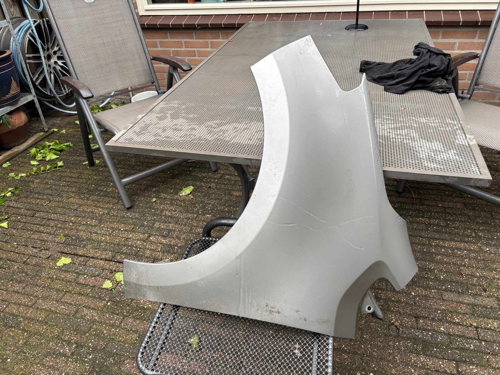 Vw up face lift voorschermen rechts en links, Ophalen, Gebruikt, Voor, Spatbord