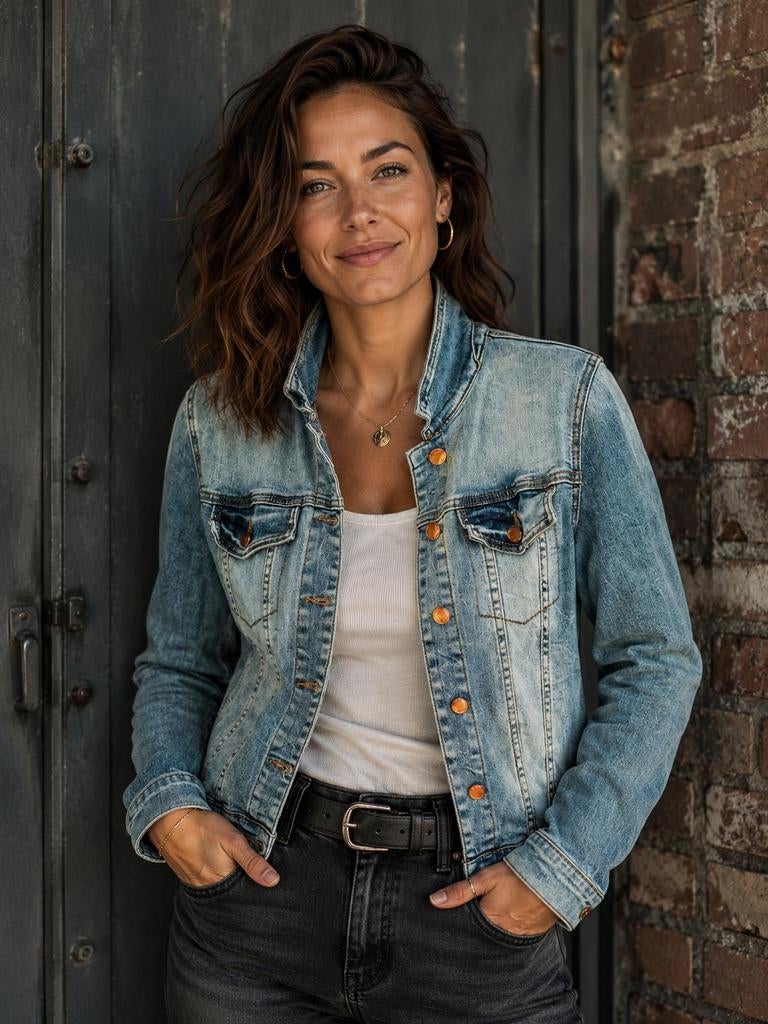 Denim Jack Maat 44 - Uitstekende Staat BLUE DAZE, Verzenden, Zo goed als nieuw, Maat 42/44 (L), Blauw