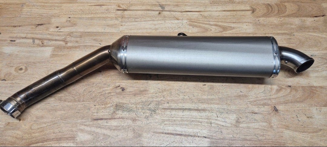 Laser Jama titanium uitlaat voor Yamaha XT1200Z Super Ténéré, Motoren, Ophalen of Verzenden, Gebruikt