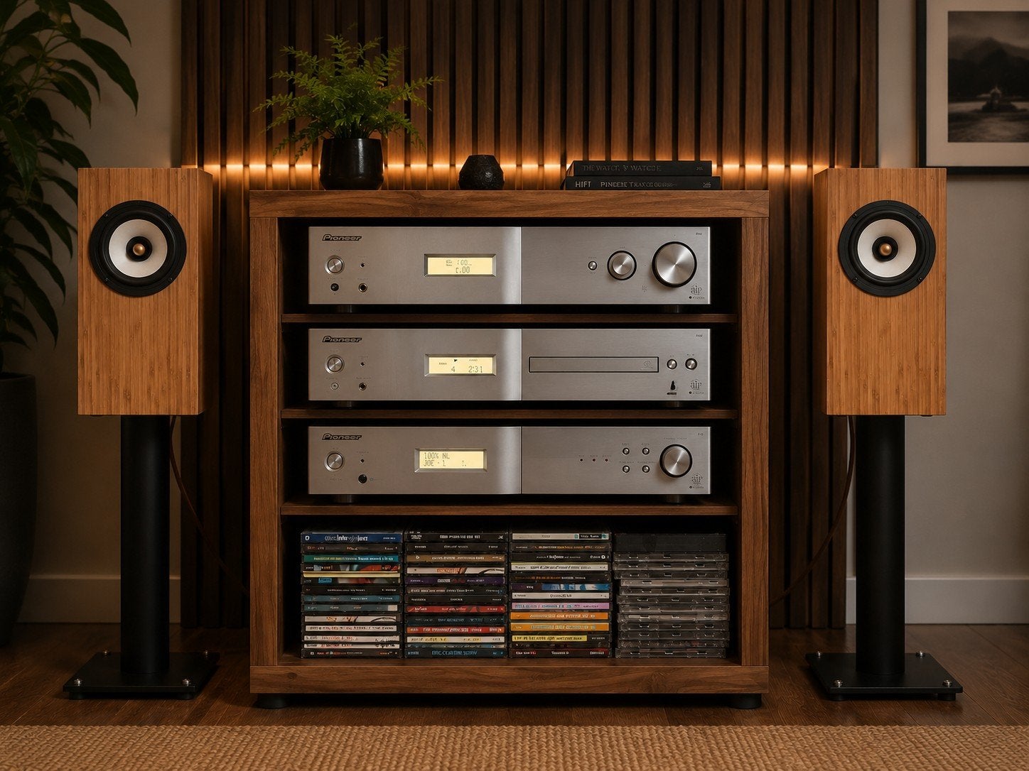 High-End dual-mono + SACD + Tuner + MeloDavid full-range spk, Audio, Tv en Foto, Stereo-sets, Speakers, Pioneer, Ophalen