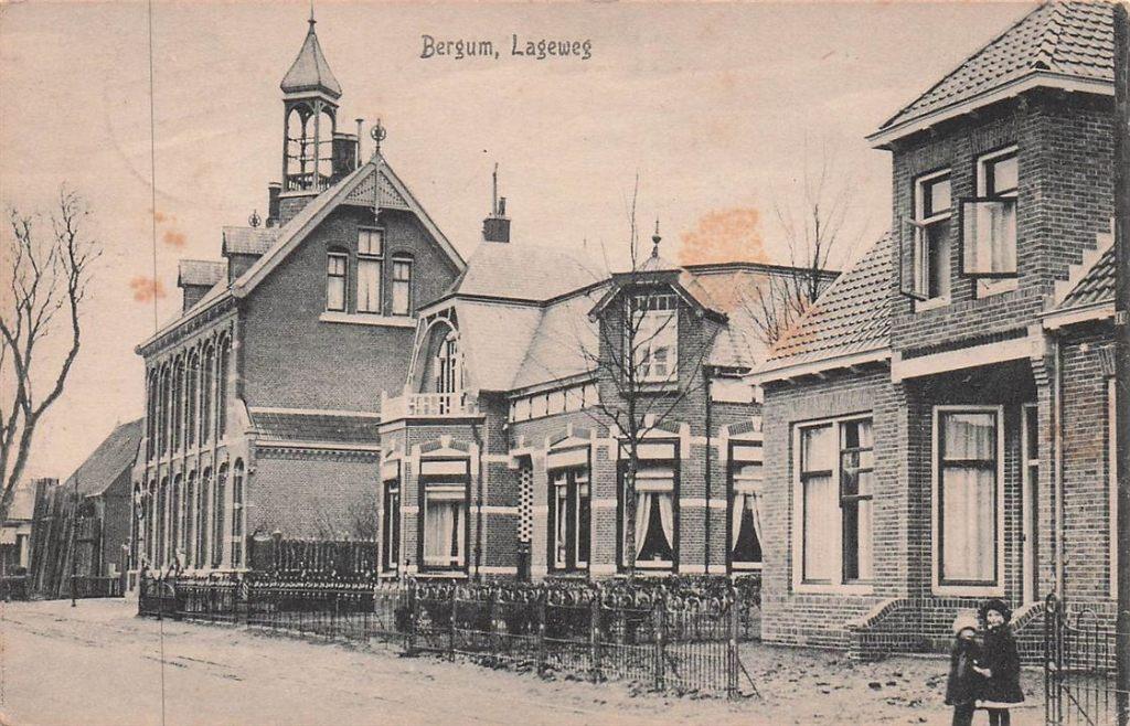 703-442-027 Bergum Lageweg, Verzenden, Voor 1920, Friesland