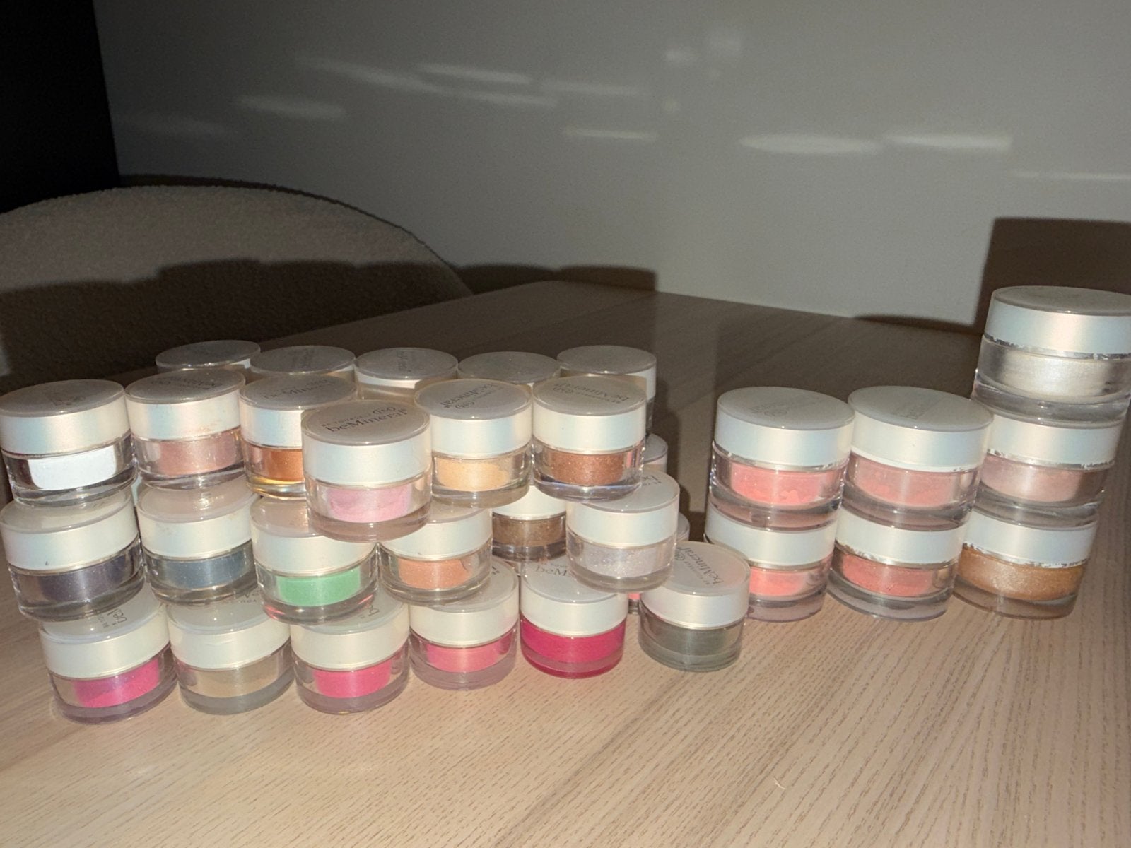 Grote collectie BeMineral make-up poeders - nieuw en z.g.a.n, Overige kleuren, Gehele gezicht, Ophalen of Verzenden, Zo goed als nieuw