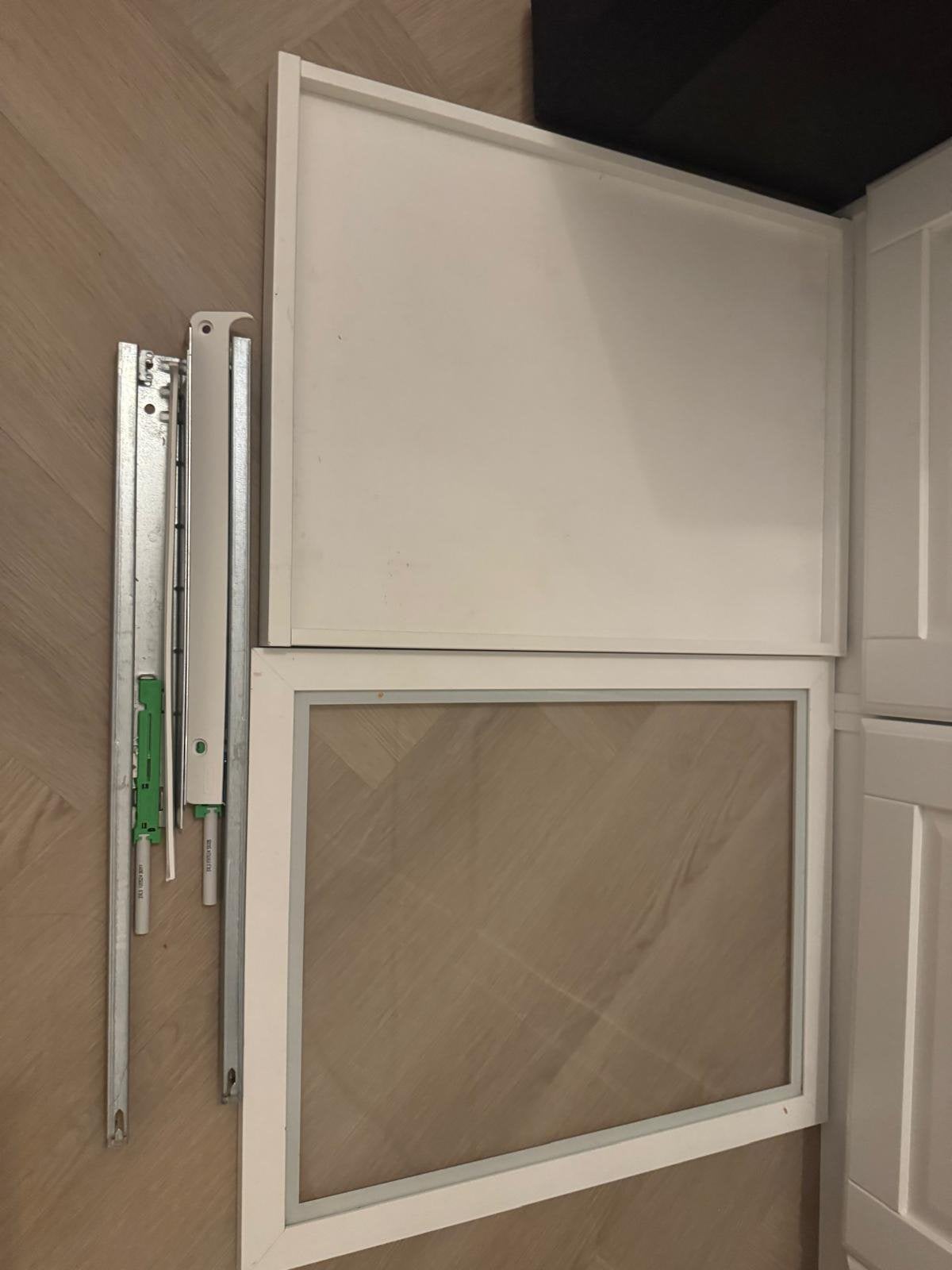 Ikea Schuiflade, Raamkozijn, Zo goed als nieuw, Inclusief glas, Hout