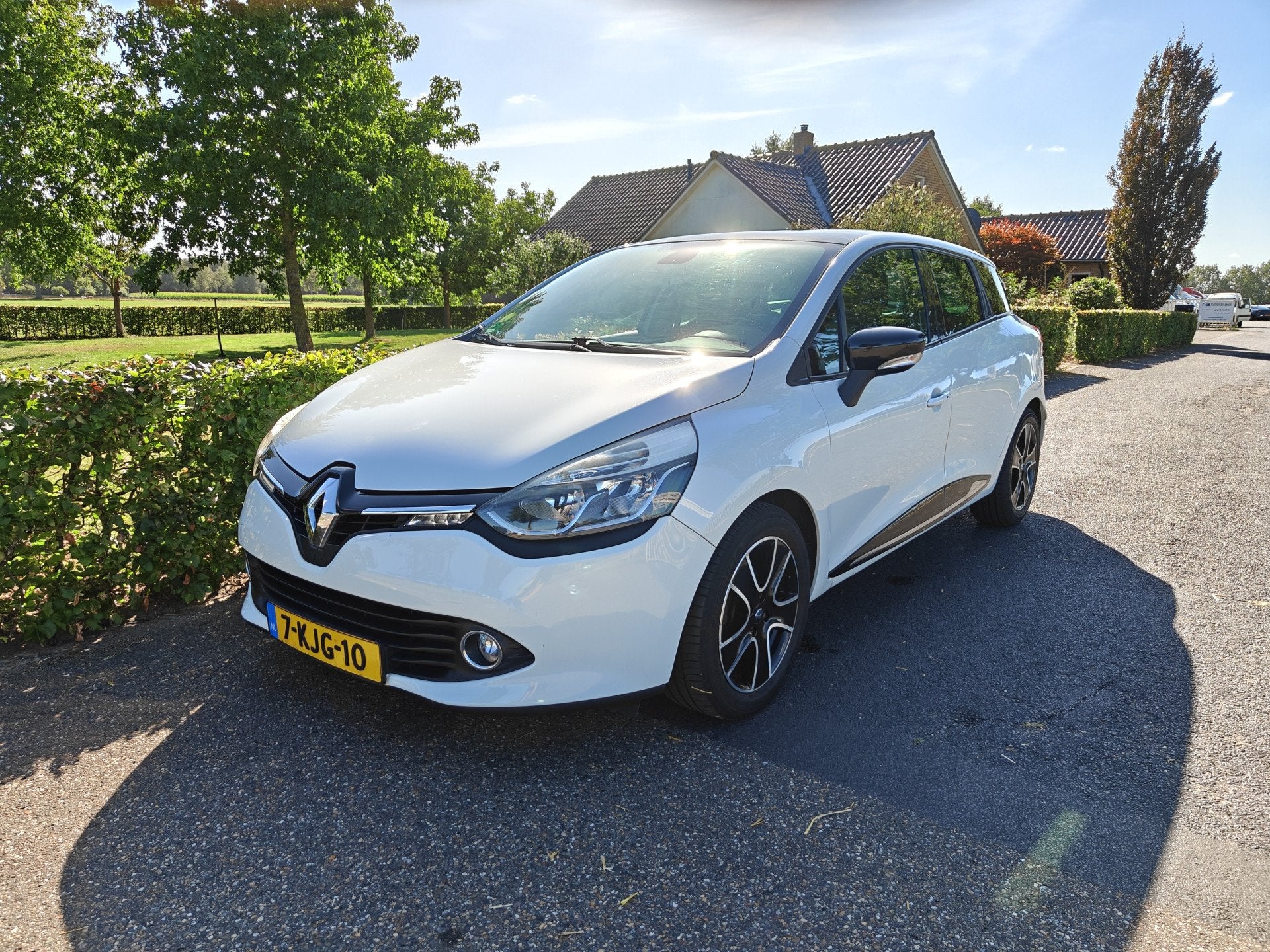 Renault Clio Estate 1.5 dCi ECO Dynamique CLIMA/NAVI/PANO BJ, Voorwielaandrijving, Euro 5, Stof, Gebruikt