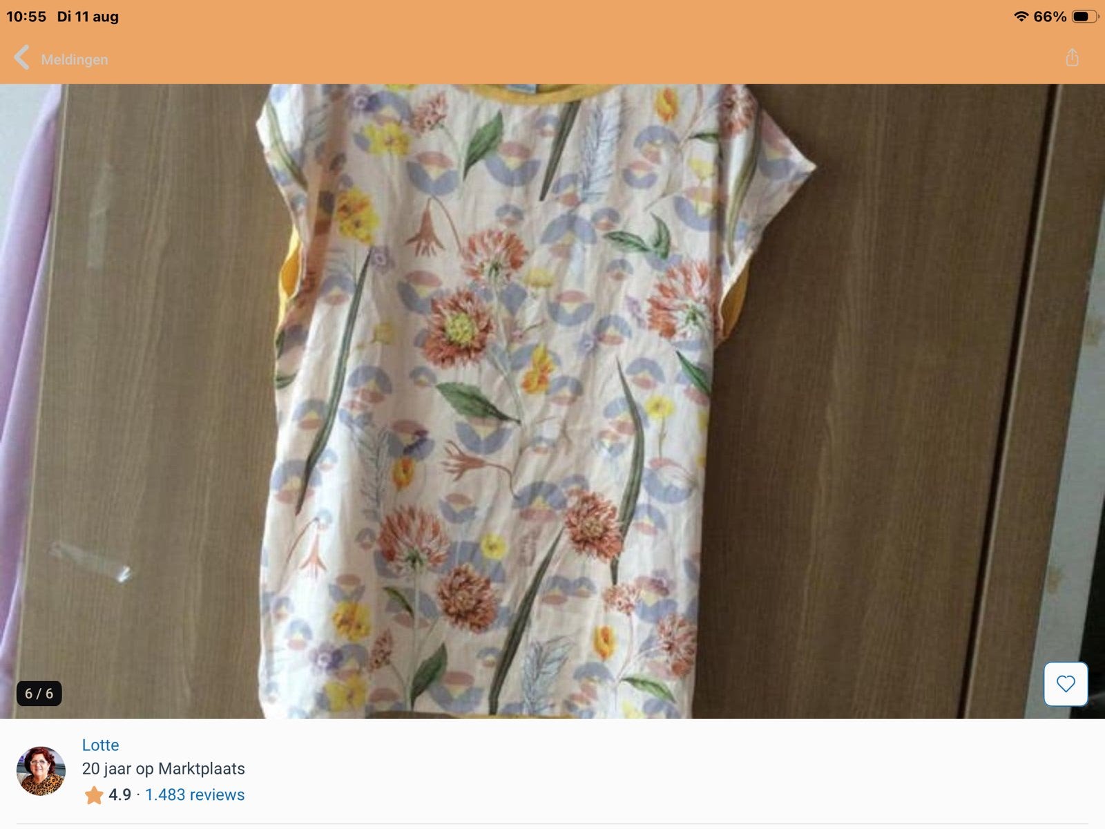 Zara bloemenprint top maat M., Maat 38/40 (M), Meerkleurig, Ophalen of Verzenden, Korte mouw