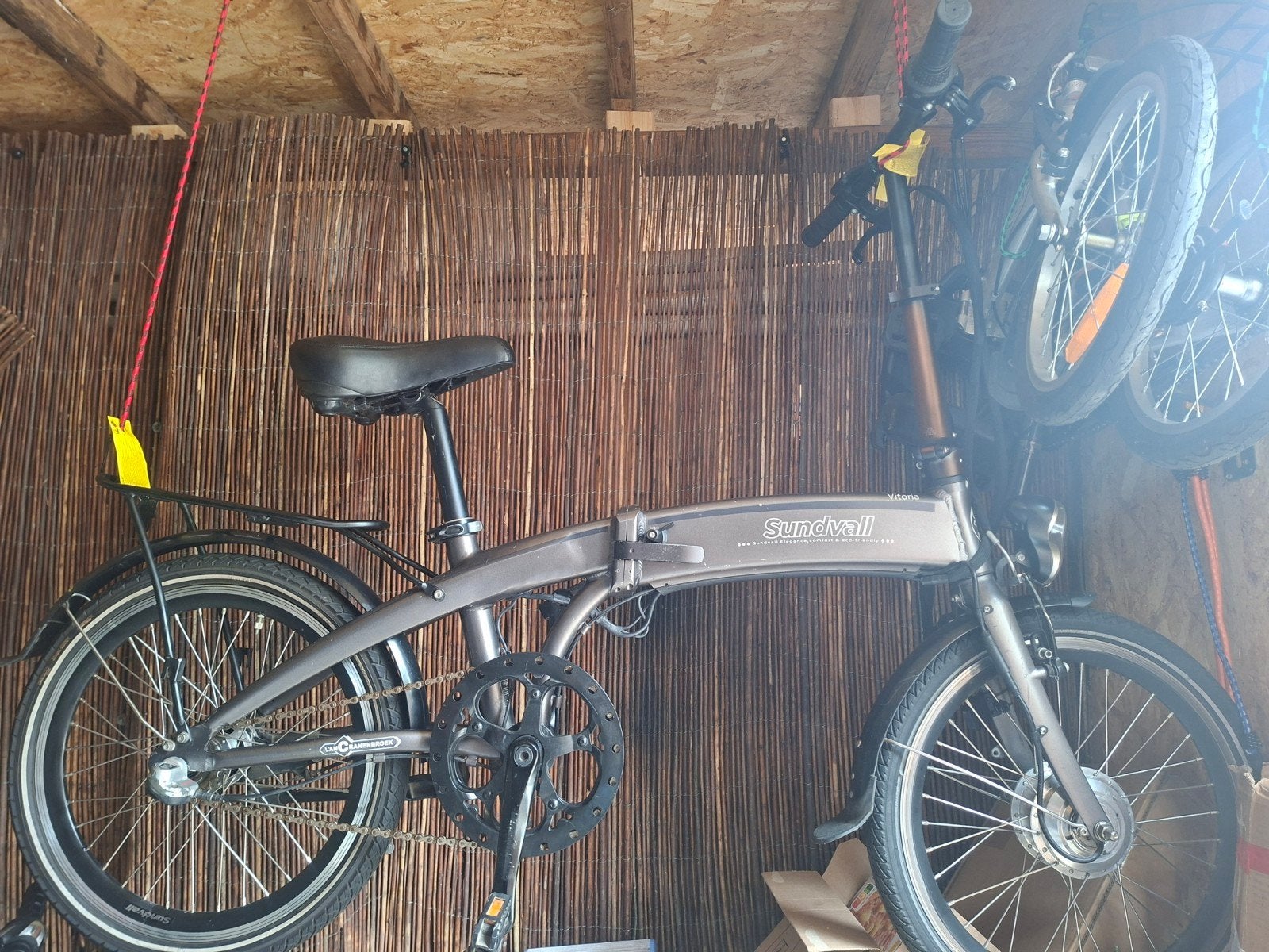 elektrische vouwfiets, Gebruikt, Minder dan 47 cm, 30 tot 50 km per accu, Ophalen