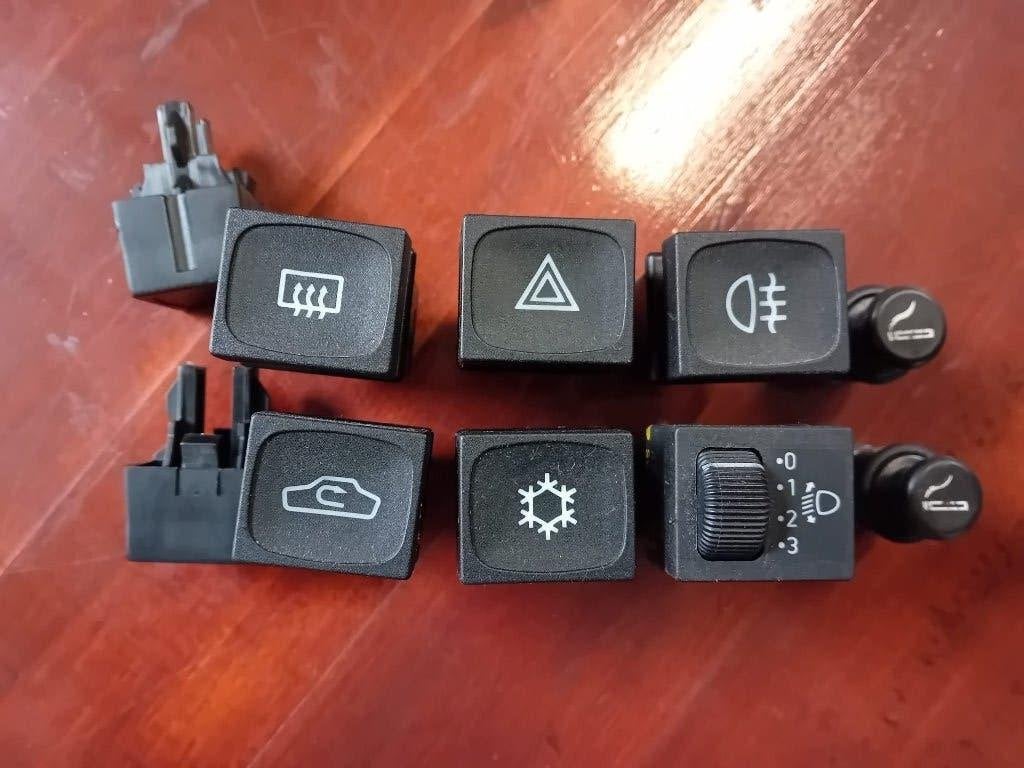 Diverse dashboard schakelaars., Ophalen of Verzenden, Gebruikt