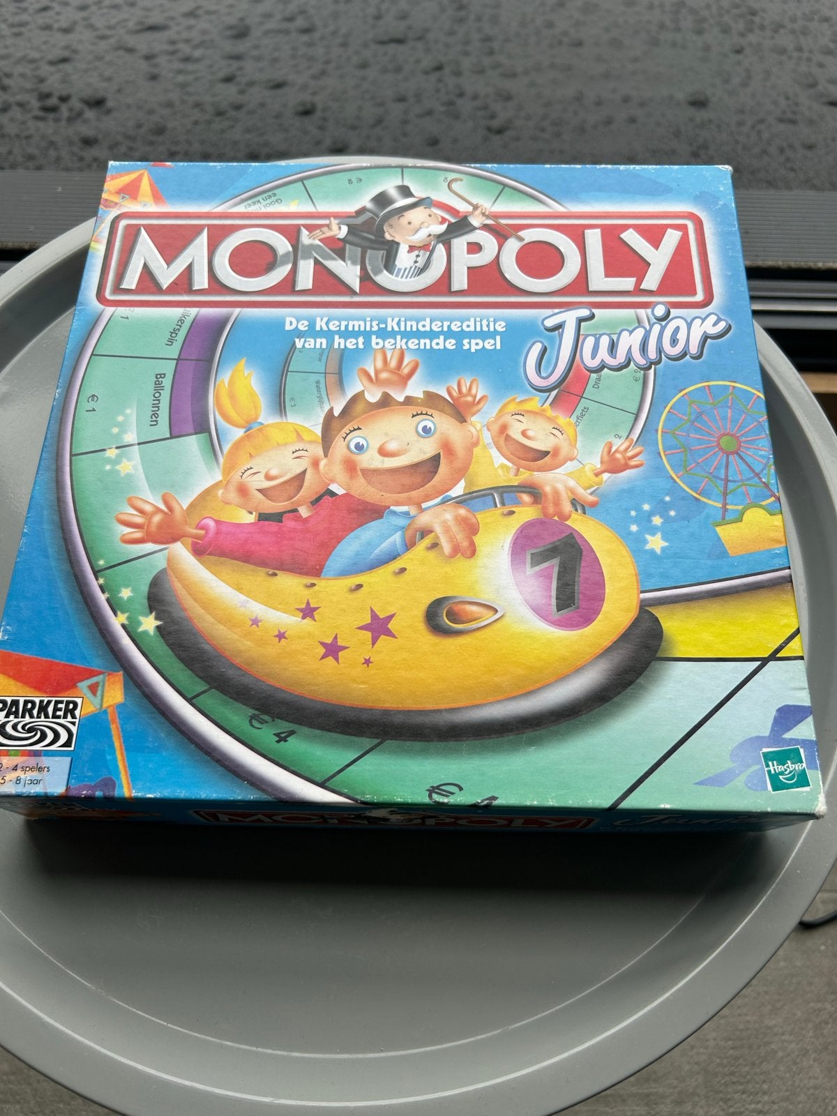 Monopoly Junior - Kermis-Kindereditie, Drie of vier spelers, Ophalen of Verzenden, Gebruikt