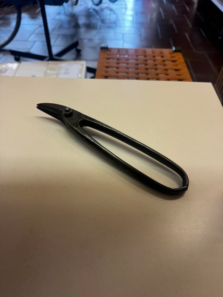 Blik knipschaar Merk Weissenfeld (Nr: 2206), Antiek en Kunst, Antiek | Gereedschap en Instrumenten, Ophalen