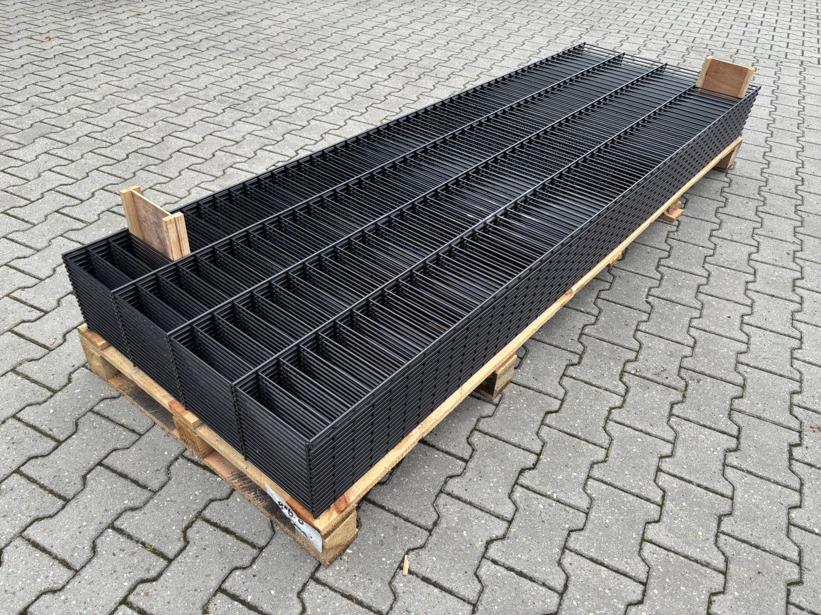 42.5 meter dubbelstaafmat hekwerk, hoogte 80 centimeter!, Ophalen, S, Nieuw, Dubbelstaafmat hekwerk