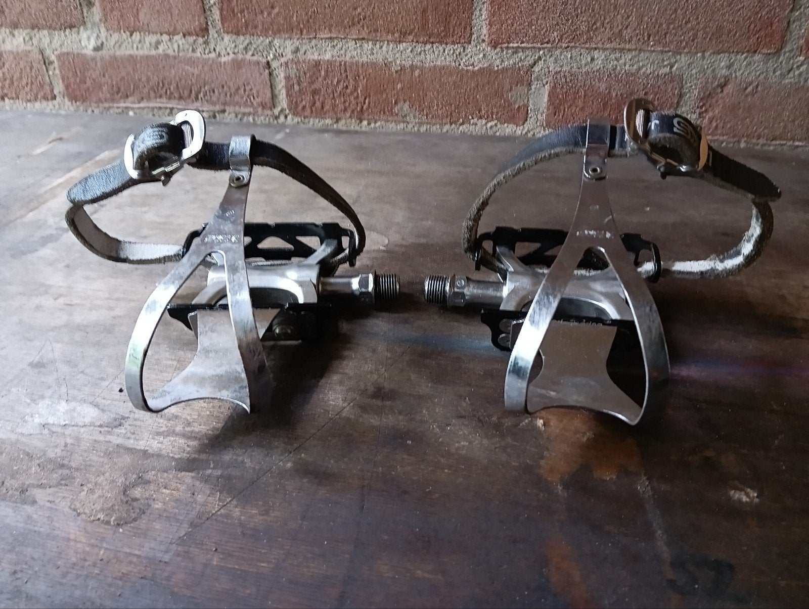 MKS supreme track pedalen, Fietsen en Brommers, Fietsonderdelen, Zo goed als nieuw, Crankstel of Pedalen, Aluminium, Racefiets