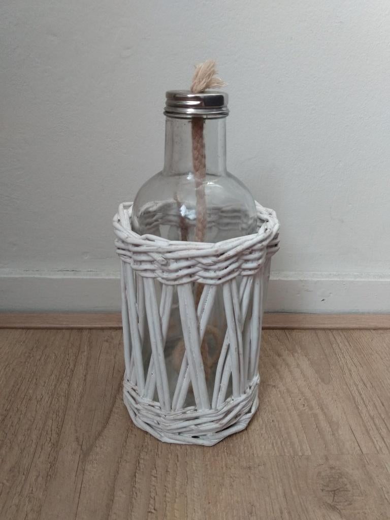 Olielamp, hoogte 26 cm, nieuw, Ophalen of Verzenden, Nieuw, Overige materialen, 25 tot 50 cm
