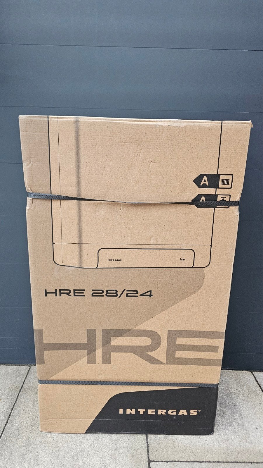 NIEUW intergas hre28/24a cw4 combi ketel, Ophalen, 30 tot 80 cm, Cv-ketel of Combi-ketel, Nieuw