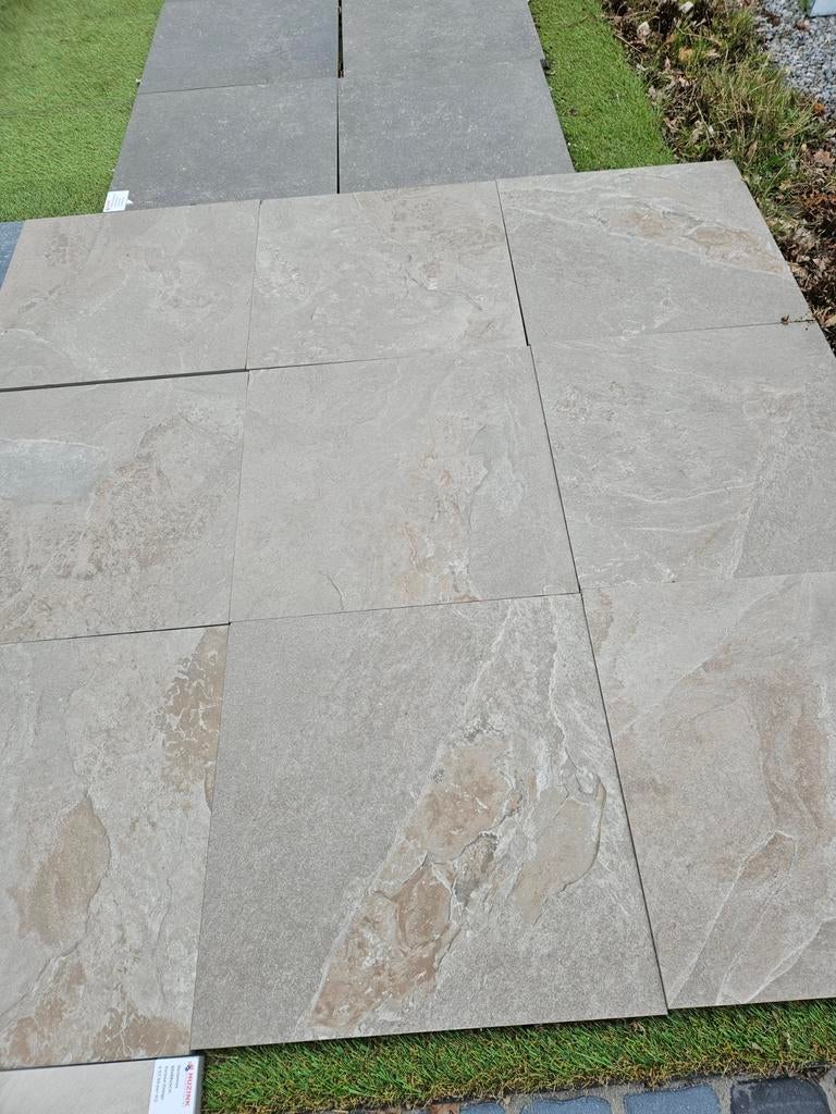 Keramiek 60x60x3 full body San Marino taupe