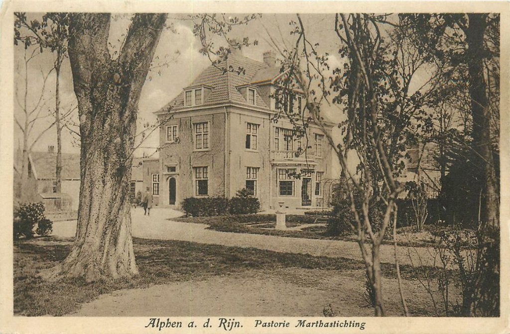 701-335-033 Alphen ad Rijn Martha Stichting, Verzenden, Voor 1920, Zuid-Holland