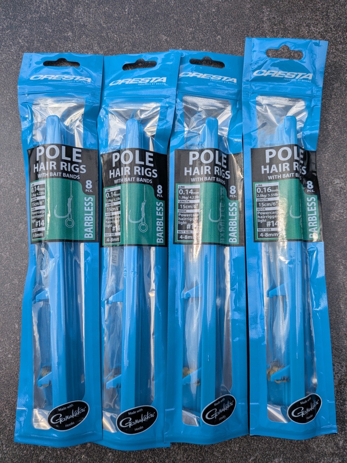 Cresta pole hair rigs, bait bands, Ophalen of Verzenden, Nieuw