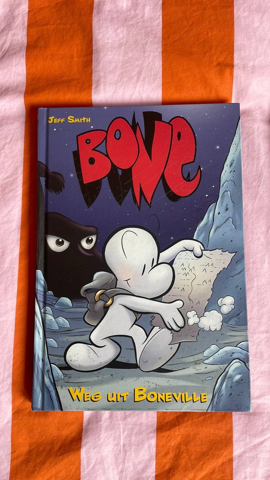 Jeff Smith Bone - Weg uit Boneville, Boeken, Stripboeken, Eén stripboek, Verzenden, Gelezen