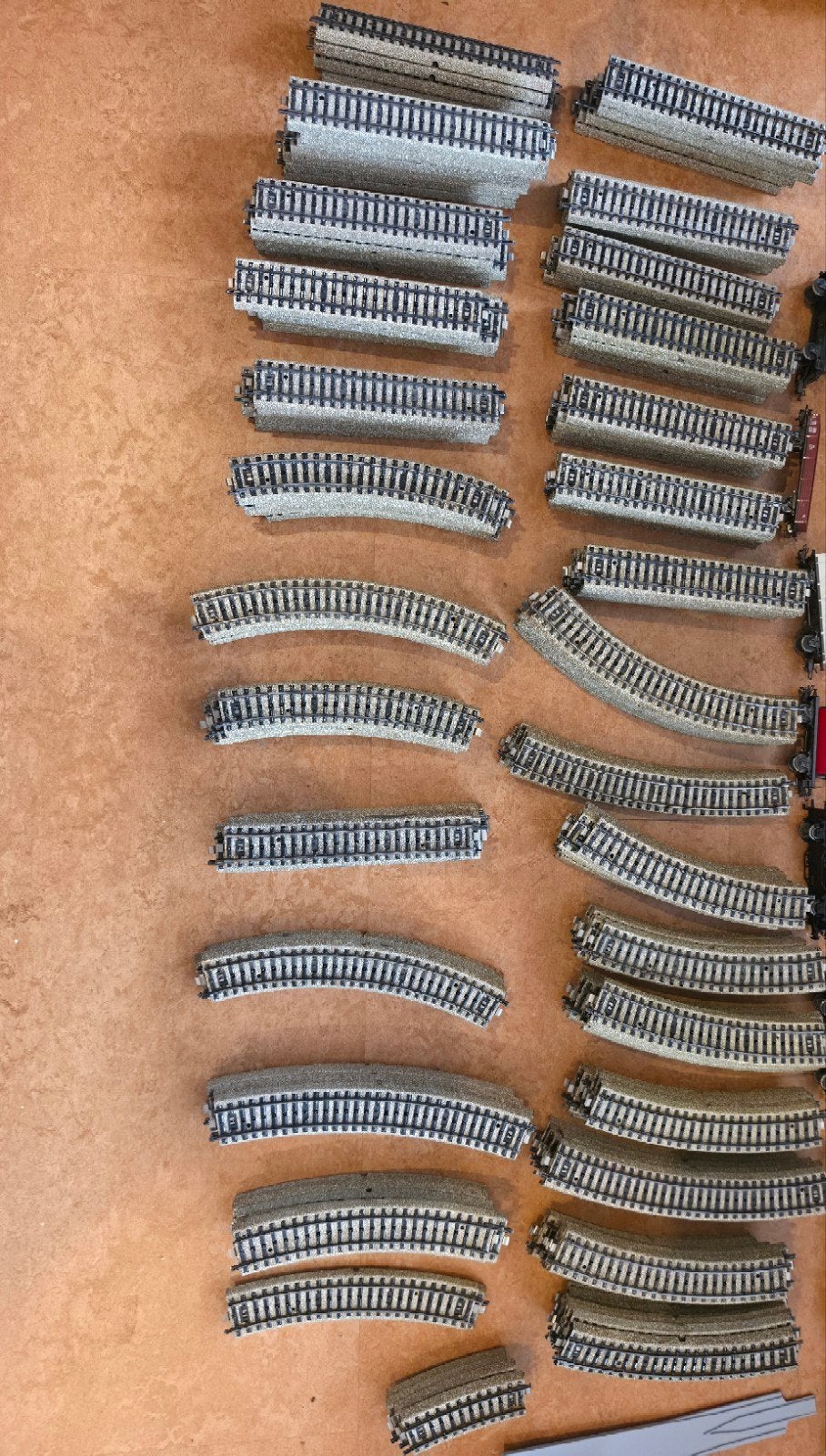Grote partij Märklin H0 rails, wissels en toebehoren, Ophalen, Wisselstroom, Gebruikt, Rails