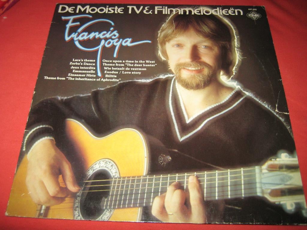 LP, Francis Goya: De mooiste TV- en Filmmelodieen, Ophalen of Verzenden, Zo goed als nieuw, 12 inch