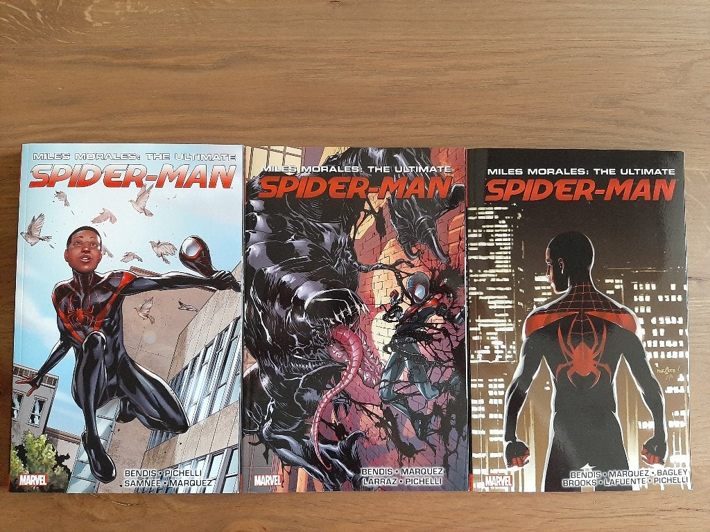 Miles Morales The Ultimate Spider-Man Coll TPB Vol. 1 t/m 3, Boeken, Strips | Comics, Complete serie of reeks, Ophalen of Verzenden