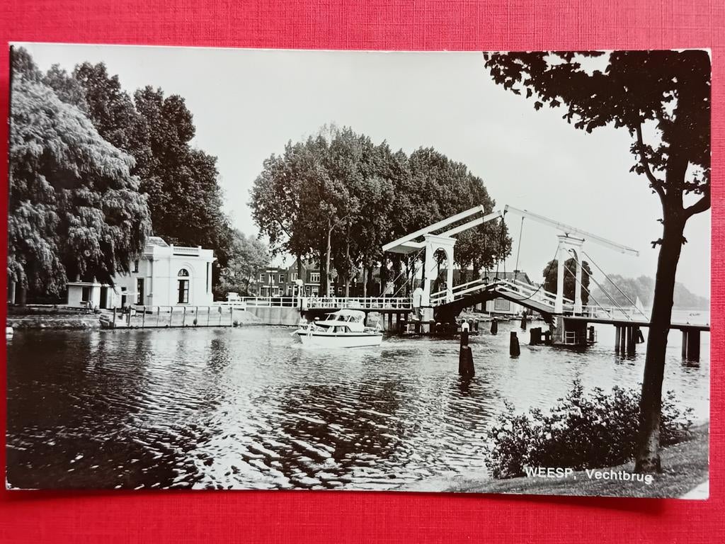 Ansichtkaart Weesp, Verzamelen, Ansichtkaarten | Nederland, Ophalen of Verzenden