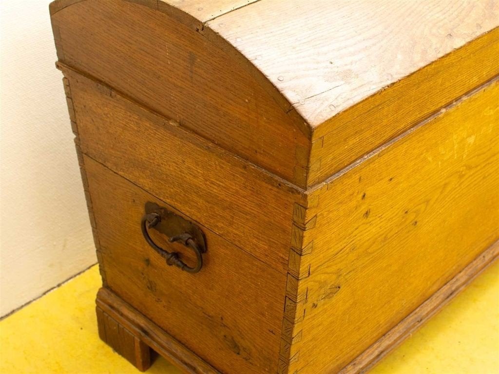 Houten dekenkist 29761, Ophalen of Verzenden, Gebruikt, 50 tot 100 cm