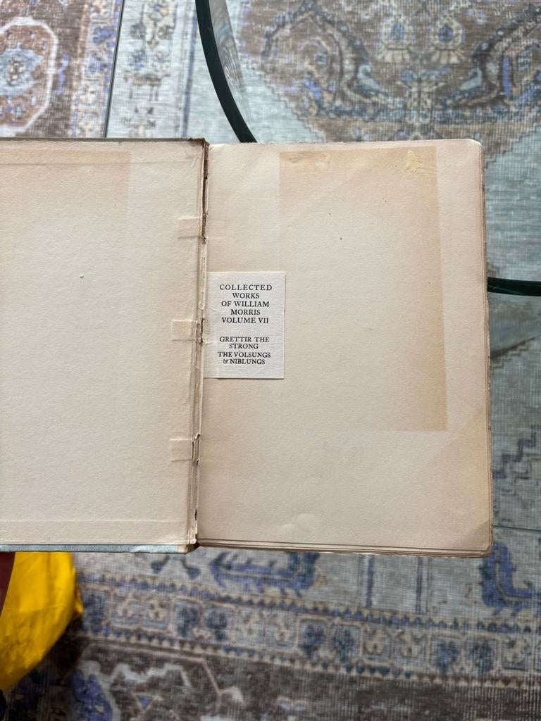 Collected works of william morris, Ophalen