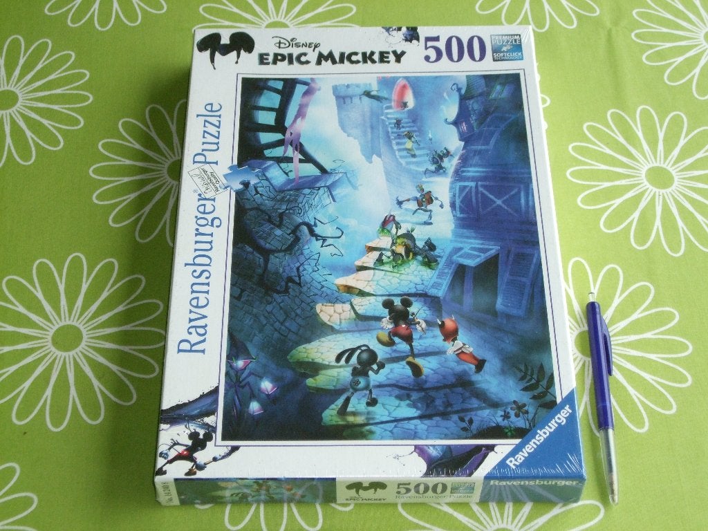 Nieuw in seal:  Epic Mickey - 500 stukjes Ravensburger, Ophalen of Verzenden, 500 t/m 1500 stukjes, Nieuw, Legpuzzel