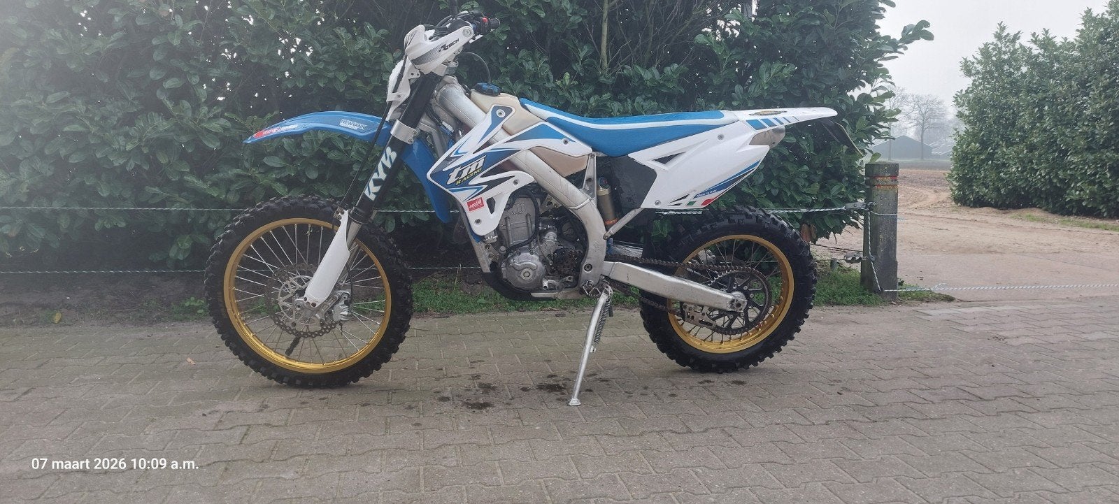 TM Racing EN 450 F Enduro - Krachtige Off-Road Motor, Motorrijbewijs A, Meer dan 35 kW, Enduro, Handgeschakeld