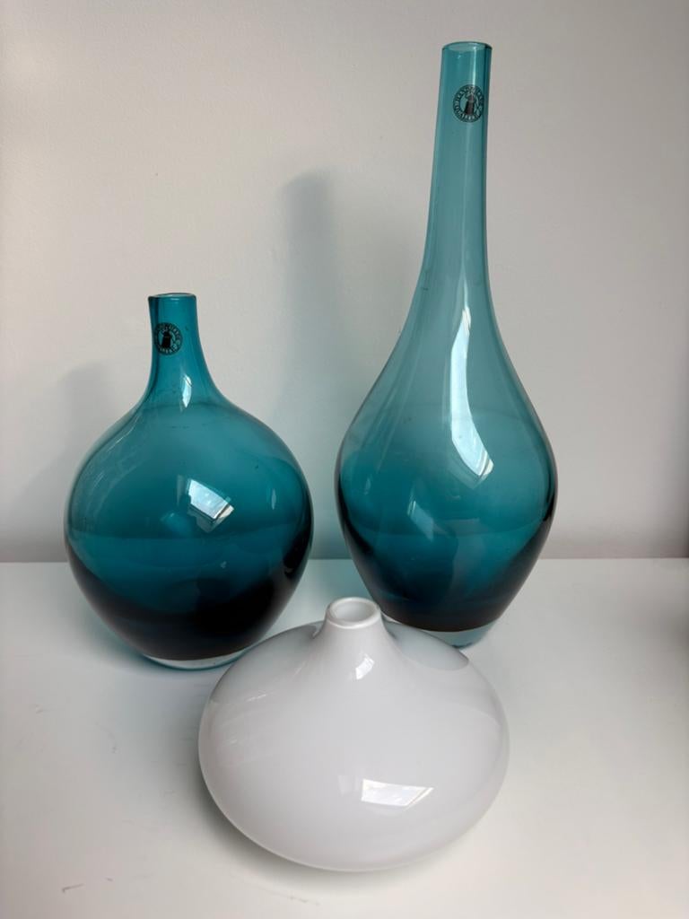 Vazen: Kobalt blauw en wit, Ophalen of Verzenden