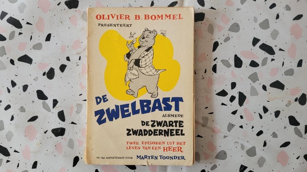 Toonder: Bommel presenteert De Zwelbast/Zwarte Zwadderneel, Eén stripboek, Ophalen of Verzenden, Gelezen