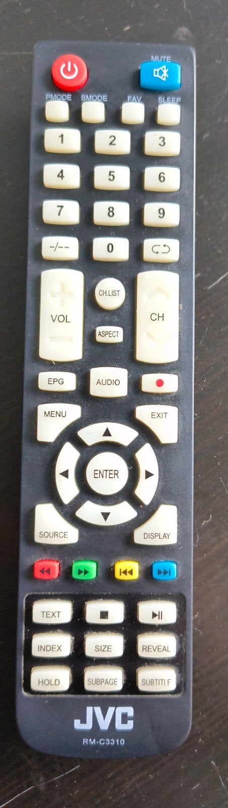 JVC RM-C3310 Afstandsbediening voor TV, Ophalen of Verzenden, Gebruikt, Origineel, Tv