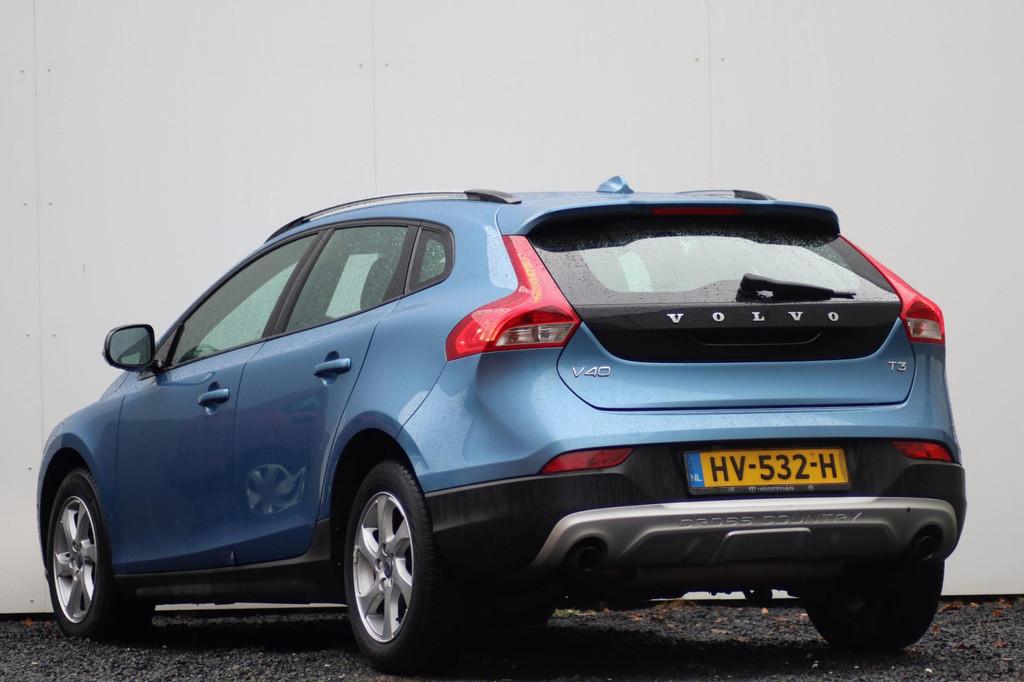 Volvo V40 Cross Country 1.5 T3 Momentum | 2016 | Automaat |, Blauw, Leder en Stof, Origineel Nederlands, Bedrijf