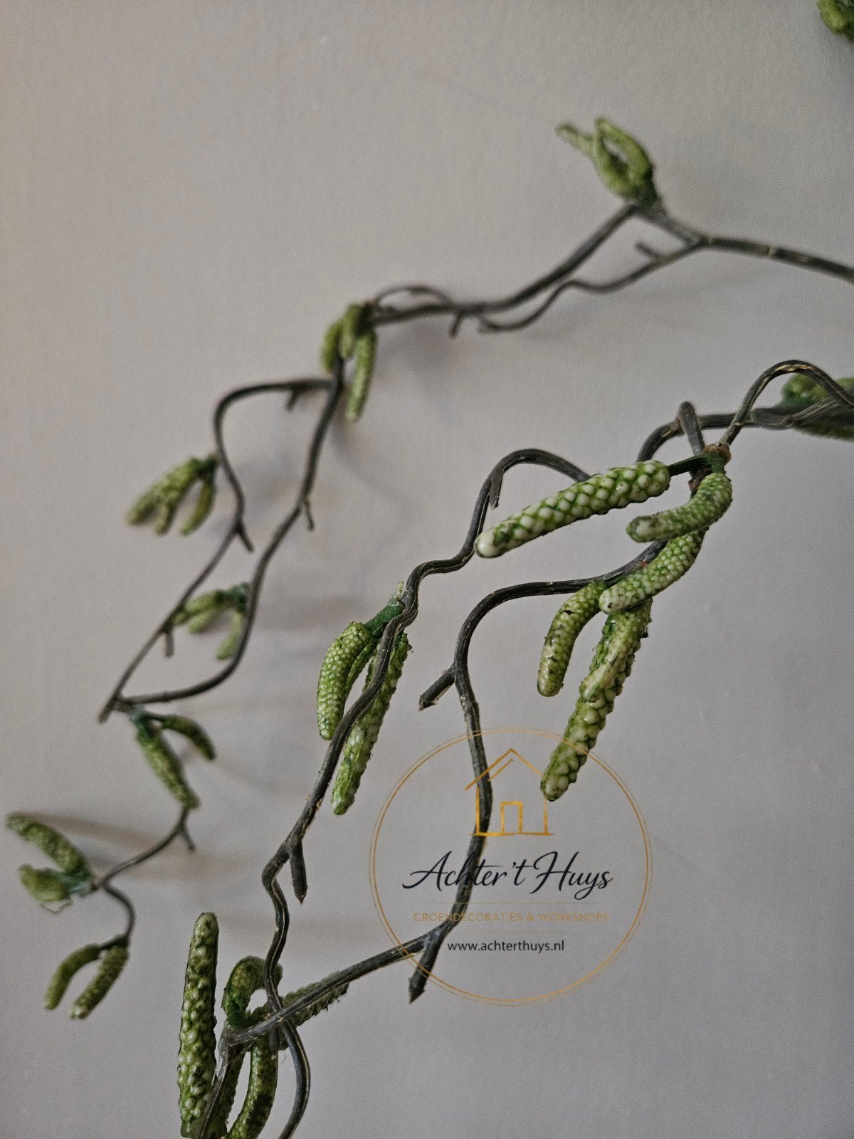 Kunst wilgentak - wilg - tak - herfst - najaar - winter, Groen, 100 cm, Nieuw, Ophalen of Verzenden