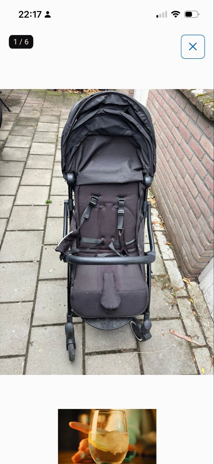 Hamilton Buggy - Compact en Lichtgewicht, Kinderen en Baby's, Ophalen, Gebruikt, Overige merken, Verstelbare rugleuning
