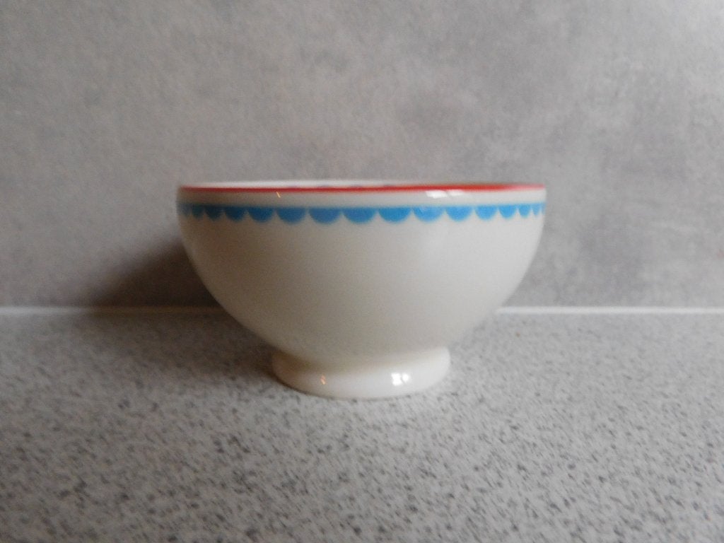 Albert Heijn Spiraal Kom Blauw - 9,5 cm, Keramiek, Ophalen of Verzenden, Zo goed als nieuw, Modern