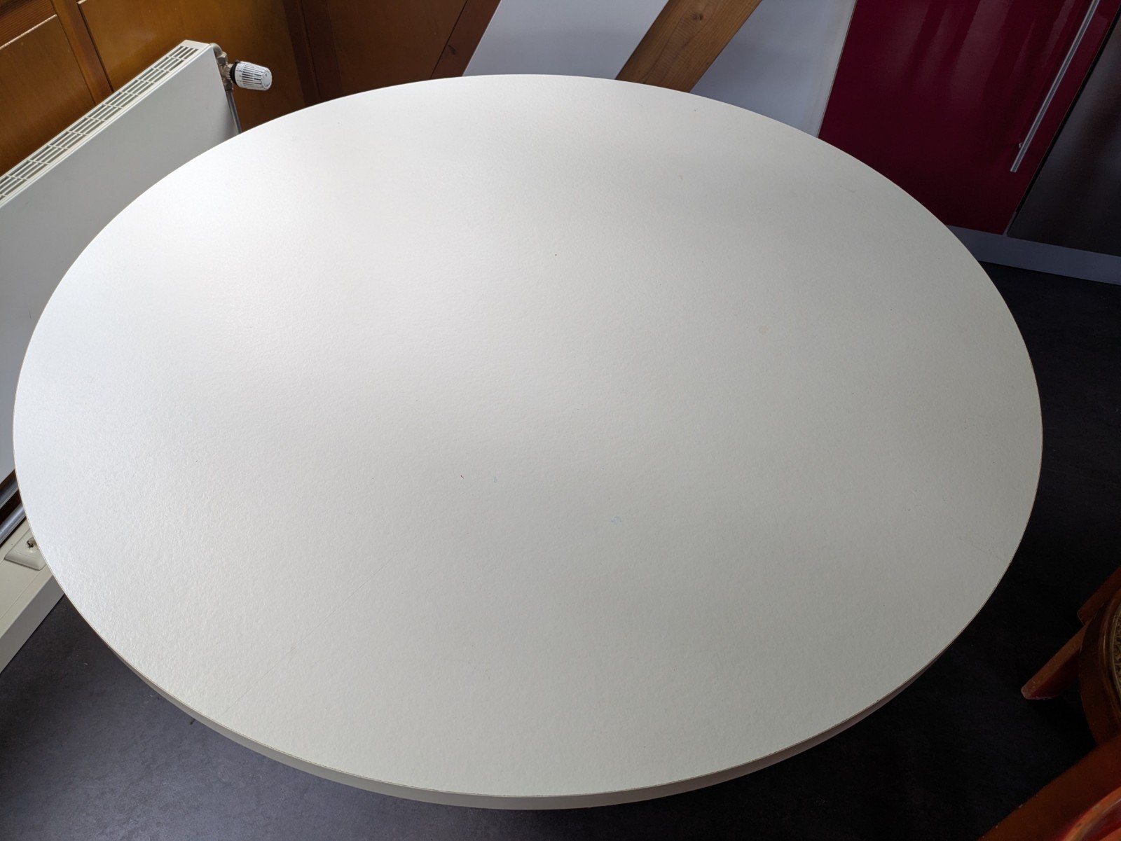 Pastoe eettafel, Huis en Inrichting, Tafels | Eettafels, Ophalen, Gebruikt, Rond, 100 tot 150 cm