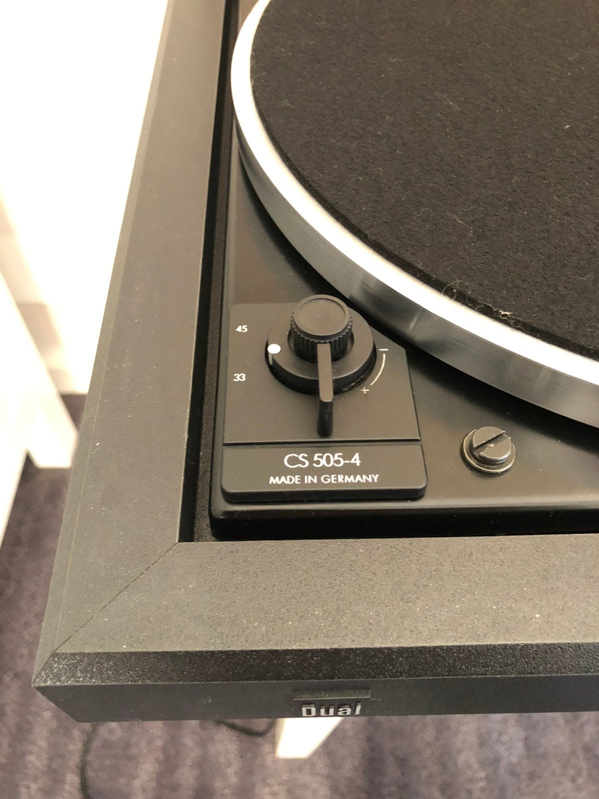 Dual 505-4., Ophalen, Zo goed als nieuw, Dual
